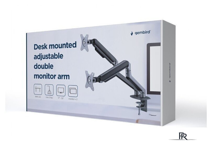 Кронштейн для монитора Gembird MA-DA2-05 - Изображение №7 — Интернет-магазин ПроЗаказ