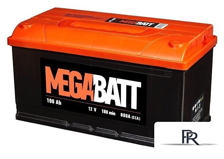 Автомобильный аккумулятор Mega Batt 6CT-100 NR (100 А·ч) - Изображение №1 — Интернет-магазин ПроЗаказ