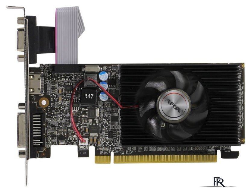 Видеокарта AFOX GeForce GT 610 1GB DDR3 AF610-1024D3L7-V5 - Изображение №1 — Интернет-магазин ПроЗаказ