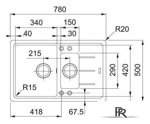 Кухонная мойка Franke Basis BFG 651-78 114.0716.319 - Изображение №3 — Интернет-магазин ПроЗаказ