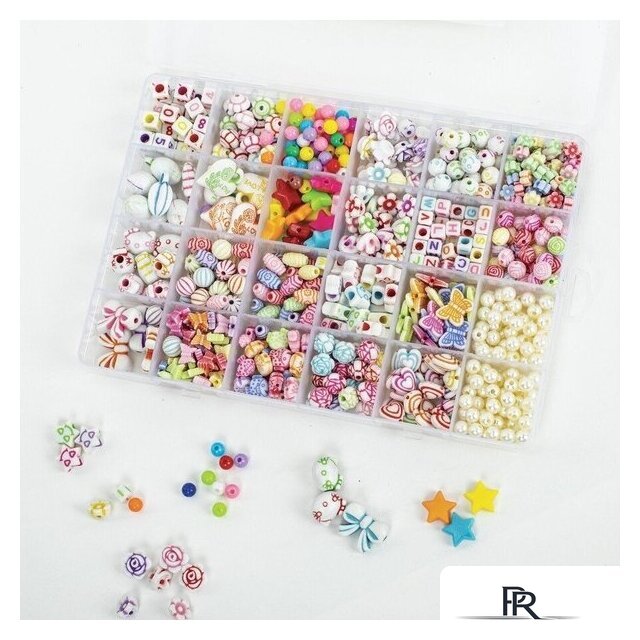 Бусины BRAUBERG Beads set 664695 (450 шт) - Изображение №4 — Интернет-магазин ПроЗаказ