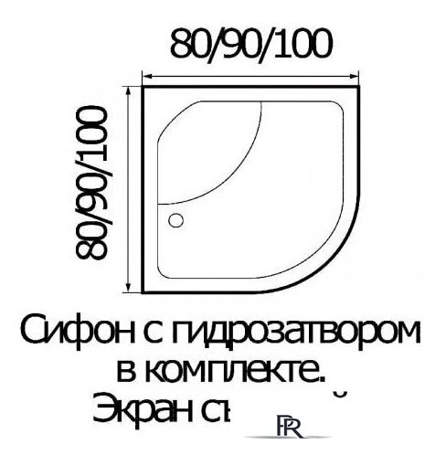 Душевая кабина River Nara 80/43 MT - Изображение №2 — Интернет-магазин ПроЗаказ
