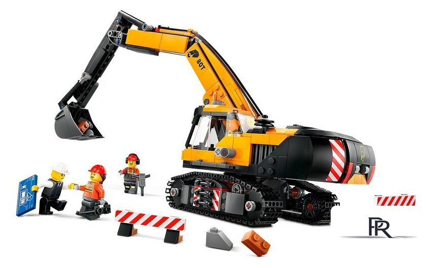 Конструктор LEGO City 60420 Желтый экскаватор - Изображение №3 — Интернет-магазин ПроЗаказ