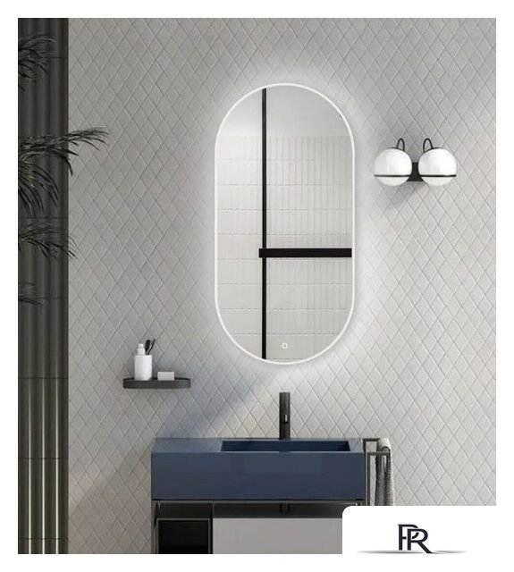  EMZE 50x100 LED.UV.50.100.BEL (белый с УФ-окантовкой и подсветкой) - Изображение №2 — Интернет-магазин ПроЗаказ