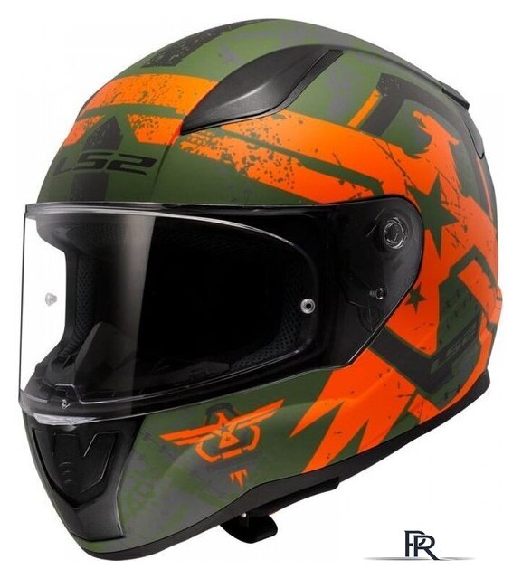 Мотошлем LS2 FF353 Rapid 2 Thunder Birds (S, оранжевый матовый) - Изображение №1 — Интернет-магазин ПроЗаказ