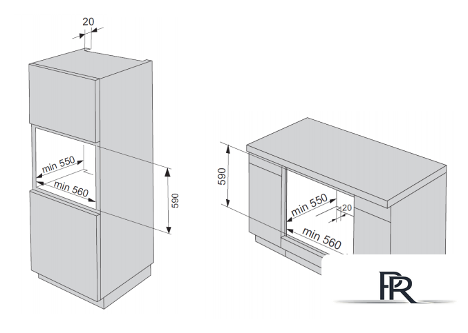 Электрический духовой шкаф MAUNFELD EOEC.586B2 - Изображение №4 — Интернет-магазин ПроЗаказ
