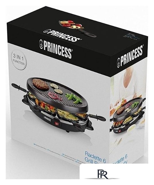 Раклетница Princess 162725 Raclette 6 Grill Party - Изображение №5 — Интернет-магазин ПроЗаказ