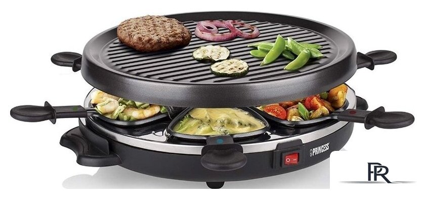 Раклетница Princess 162725 Raclette 6 Grill Party - Изображение №4 — Интернет-магазин ПроЗаказ