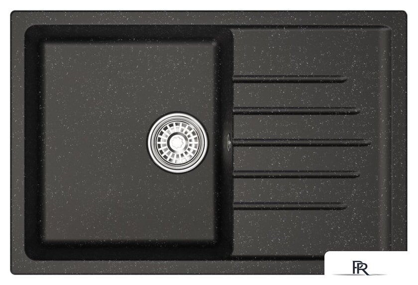 Кухонная мойка Mixline ML-GM19 551982 (черный) - Изображение №1 — Интернет-магазин ПроЗаказ