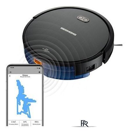 Робот-пылесос Redmond (Редмонд) RV-R650S WiFi - Изображение №5 — Интернет-магазин ПроЗаказ
