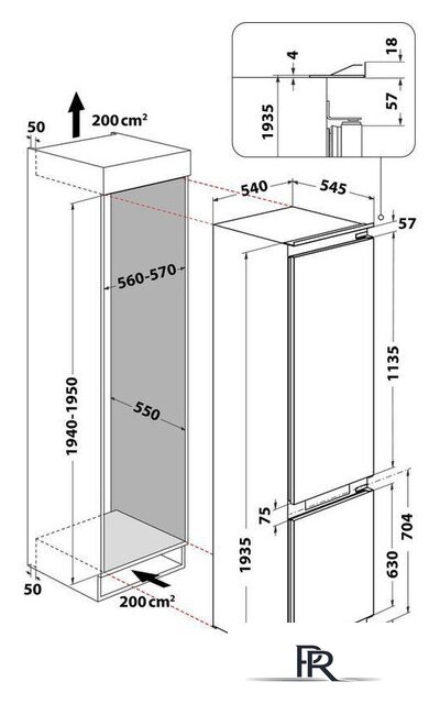 Холодильник Whirlpool WHC20 T352 - Изображение №13 — Интернет-магазин ПроЗаказ