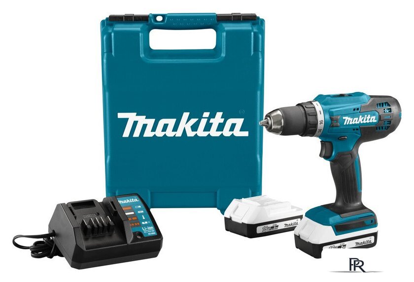 Дрель-шуруповерт Makita DF488D004 (с 2-мя АКБ, кейс) - Изображение №1 — Интернет-магазин ПроЗаказ