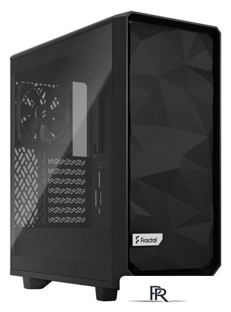 Корпус Fractal Design Meshify 2 Compact Lite Black TG Light Tint FD-C-MEL2C-03 - Изображение №1 — Интернет-магазин ПроЗаказ