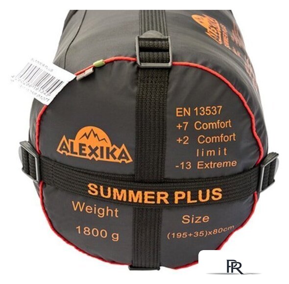 Спальный мешок AlexikA Summer Plus (оливковый, молния справа) - Изображение №13 — Интернет-магазин ПроЗаказ