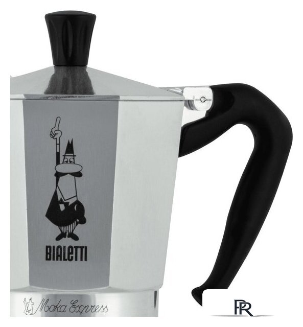 Гейзерная кофеварка Bialetti Moka Express (12 порций) - Изображение №4 — Интернет-магазин ПроЗаказ