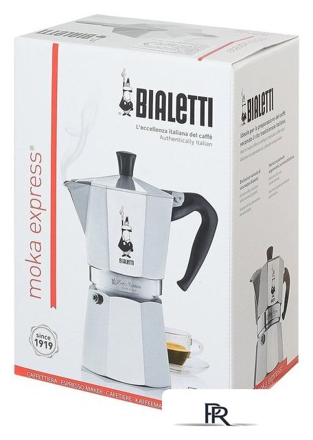 Гейзерная кофеварка Bialetti Moka Express (12 порций) - Изображение №6 — Интернет-магазин ПроЗаказ