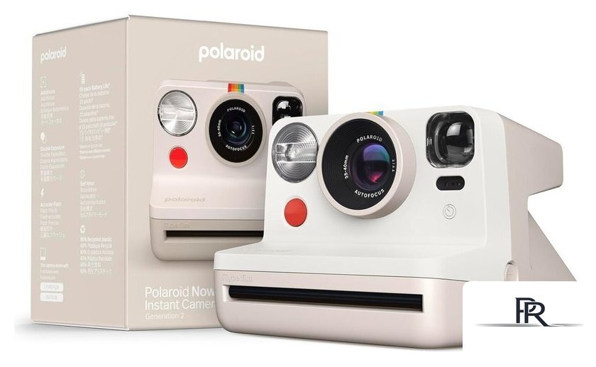 Фотоаппарат Polaroid Now Instant Camera Generation 2 (бежевый) - Изображение №5 — Интернет-магазин ПроЗаказ