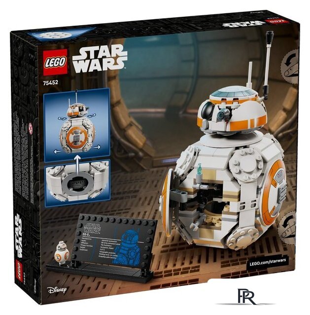 Конструктор LEGO Star Wars 75452 BB-8 Астромеханический дроид - Изображение №9 — Интернет-магазин ПроЗаказ