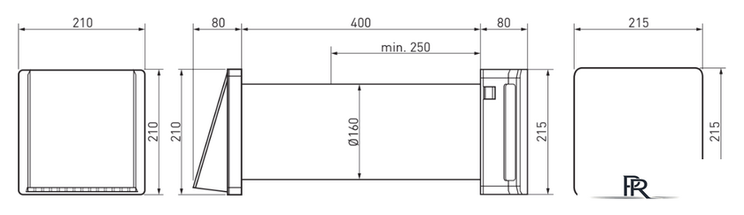 Проветриватель с рекуперацией Soler&Palau Respiro N 150 RD Ecowatt - Изображение №2 — Интернет-магазин ПроЗаказ