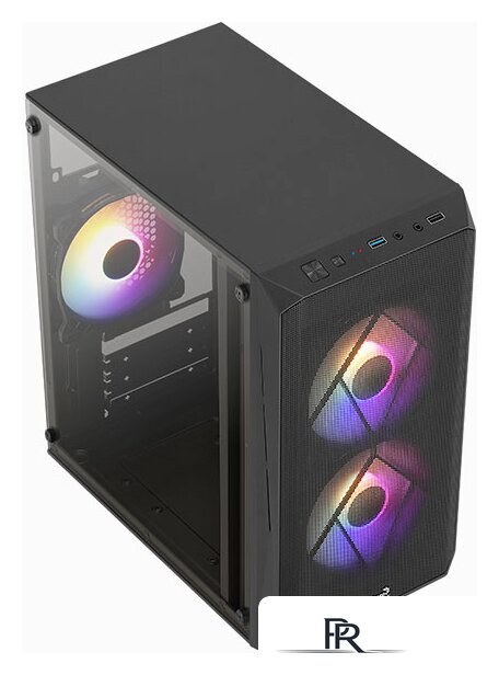 Корпус AeroCool CS-107 CS-107-A-BK-V2 - Изображение №11 — Интернет-магазин ПроЗаказ
