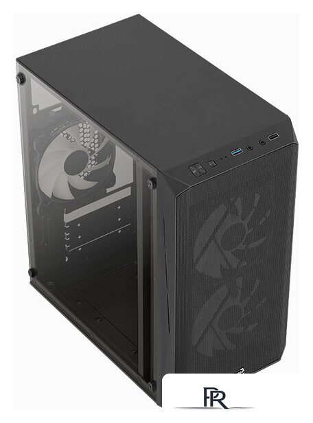 Корпус AeroCool CS-107 CS-107-A-BK-V2 - Изображение №10 — Интернет-магазин ПроЗаказ