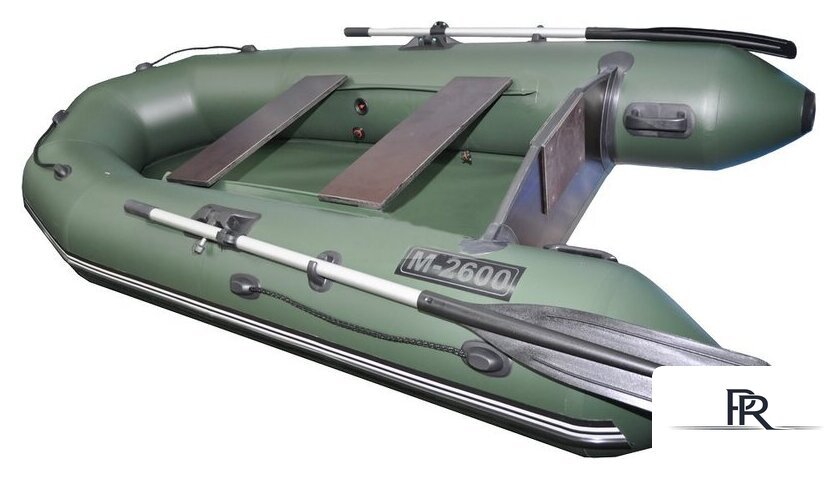 Моторно-гребная лодка Муссон 2600 С (зеленый) - Изображение №1 — Интернет-магазин ПроЗаказ
