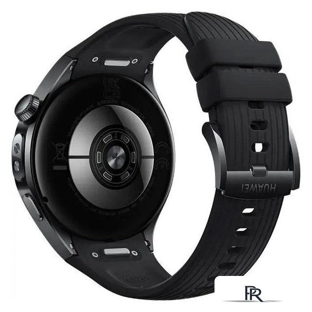 Умные часы Huawei Watch 5 46 мм (черный, с черным силиконовым ремешком, международная версия) - Изображение №2 — Интернет-магазин ПроЗаказ