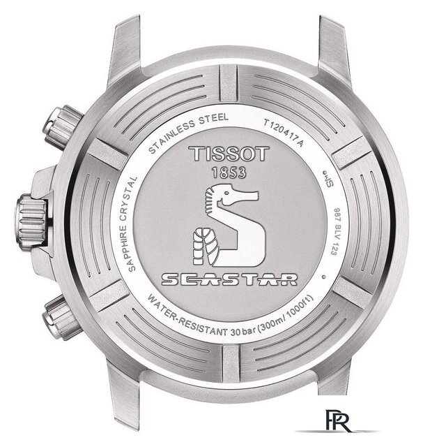 Наручные часы Tissot Seastar 1000 Chronograph T120.417.11.041.03 - Изображение №3 — Интернет-магазин ПроЗаказ