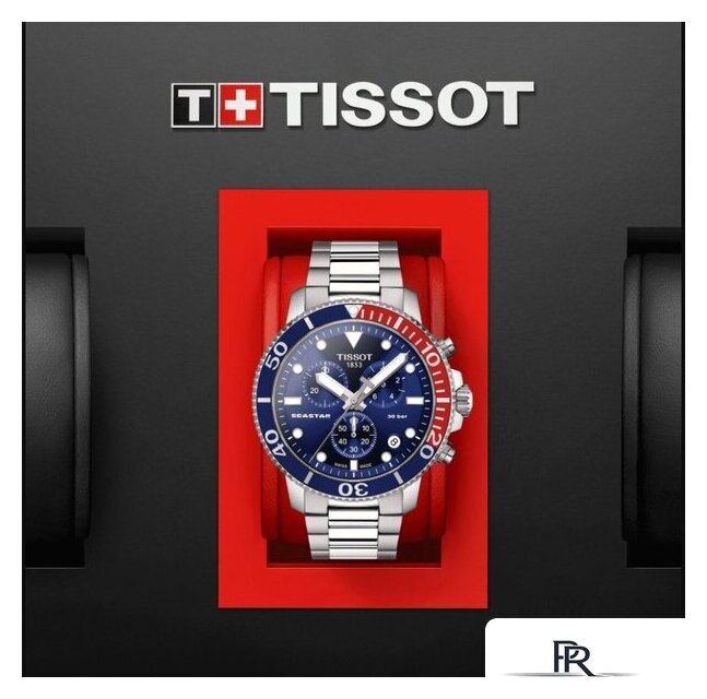 Наручные часы Tissot Seastar 1000 Chronograph T120.417.11.041.03 - Изображение №5 — Интернет-магазин ПроЗаказ