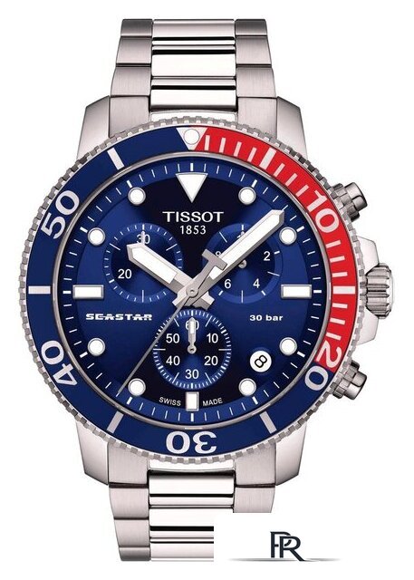 Наручные часы Tissot Seastar 1000 Chronograph T120.417.11.041.03 - Изображение №1 — Интернет-магазин ПроЗаказ