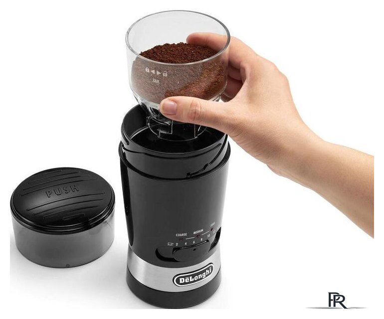 Электрическая кофемолка DeLonghi KG 210 - Изображение №5 — Интернет-магазин ПроЗаказ