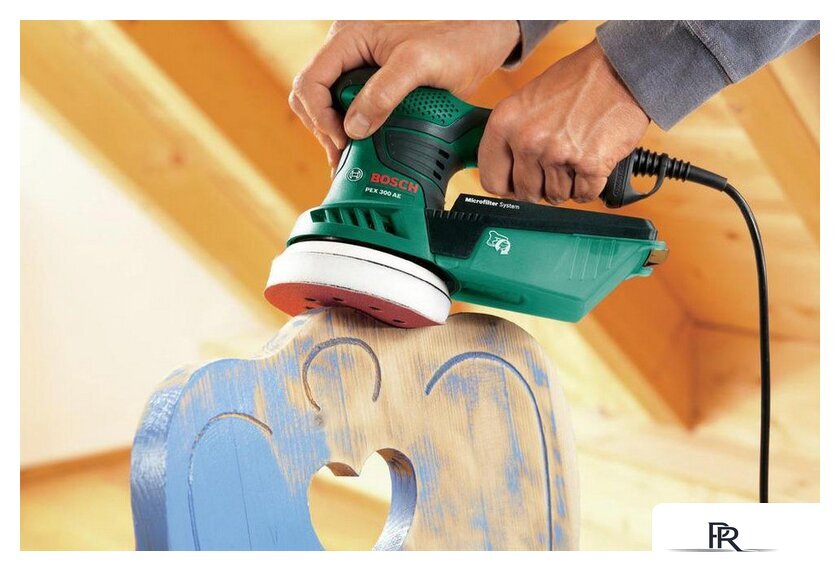Эксцентриковая шлифмашина Bosch PEX 300 AE (06033A3020) - Изображение №5 — Интернет-магазин ПроЗаказ