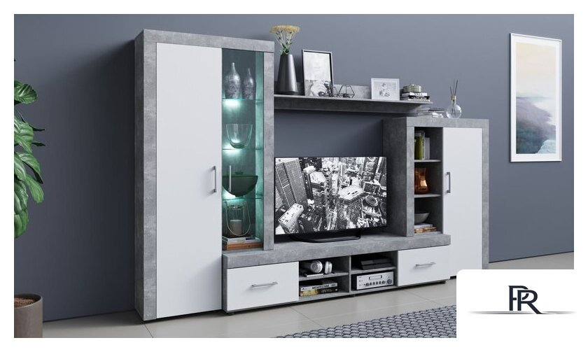 Стенка Империал Джерси (ателье светлый) - Изображение №7 — Интернет-магазин ПроЗаказ