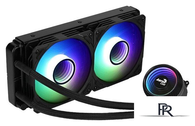 Система жидкостного охлаждения для процессора AeroCool Mirage L240 (черный) - Изображение №2 — Интернет-магазин ПроЗаказ