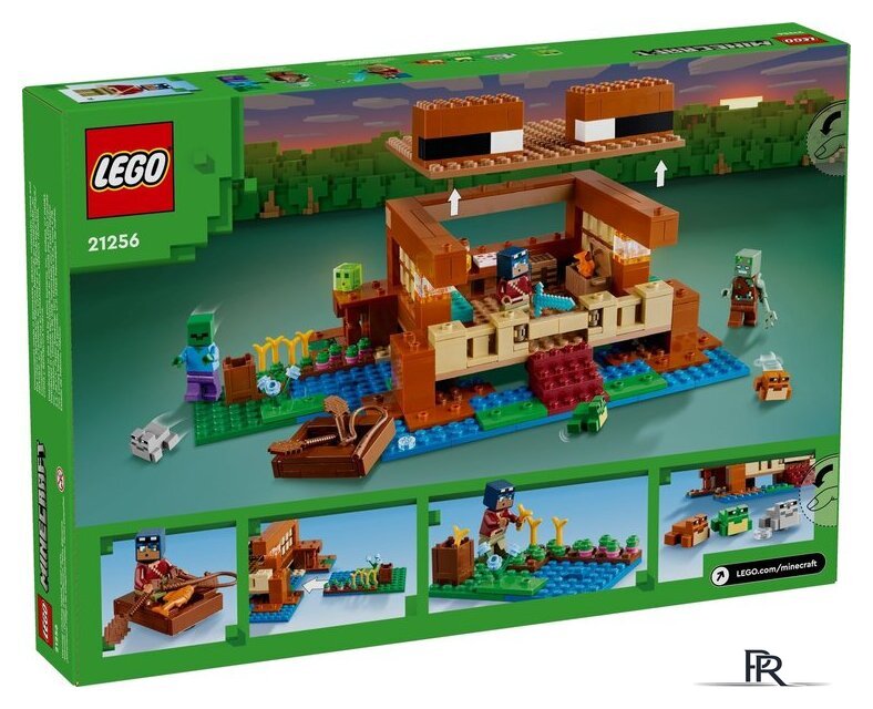 Конструктор LEGO Minecraft 21256 Лягушачий дом - Изображение №2 — Интернет-магазин ПроЗаказ