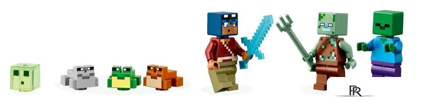 Конструктор LEGO Minecraft 21256 Лягушачий дом - Изображение №10 — Интернет-магазин ПроЗаказ