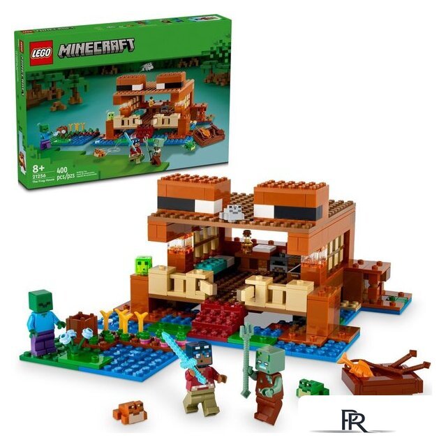 Конструктор LEGO Minecraft 21256 Лягушачий дом - Изображение №3 — Интернет-магазин ПроЗаказ