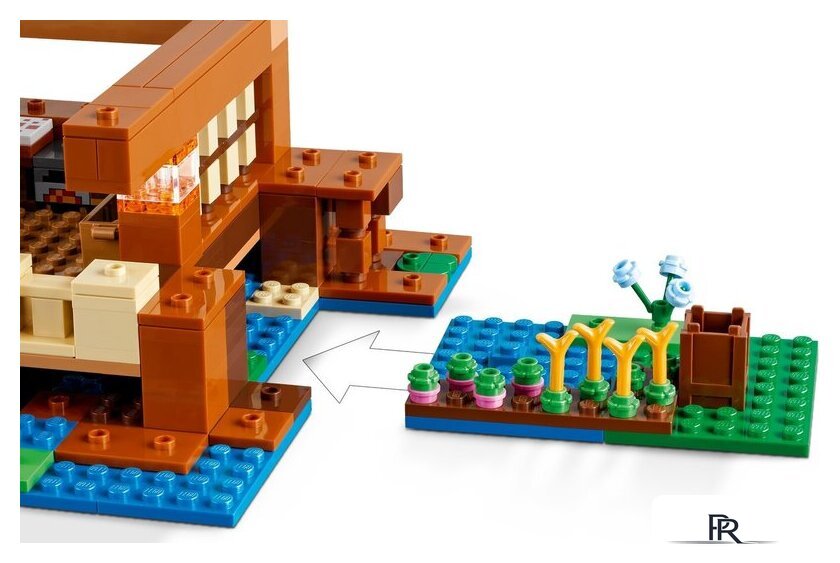 Конструктор LEGO Minecraft 21256 Лягушачий дом - Изображение №8 — Интернет-магазин ПроЗаказ