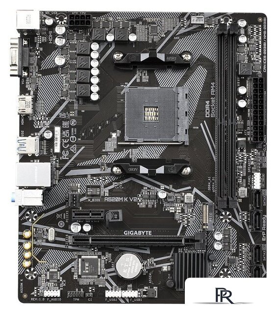 Материнская плата Gigabyte A520M K V2 (rev. 1.0) - Изображение №1 — Интернет-магазин ПроЗаказ