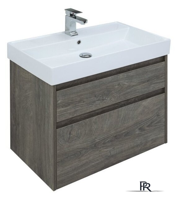  Aquanet Тумба под умывальник Nova Lite 75 242273 (с 2 ящиками) - Изображение №3 — Интернет-магазин ПроЗаказ