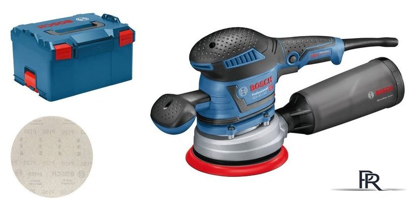 Эксцентриковая шлифмашина Bosch GEX 40-150 Professional 060137B201 (кейс) - Изображение №1 — Интернет-магазин ПроЗаказ