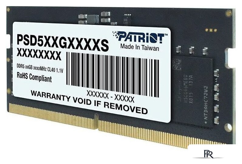 Оперативная память Patriot Signature Line 32ГБ DDR5 SODIMM 5600 МГц PSD532G56002S - Изображение №4 — Интернет-магазин ПроЗаказ