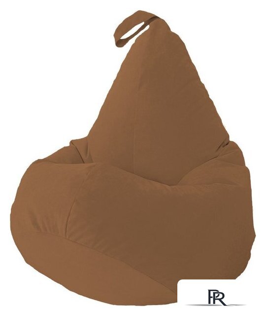 Кресло-мешок Flagman Груша Софт 130x85 XXL GXL.5-320 (Naomi 08 велюр) - Изображение №1 — Интернет-магазин ПроЗаказ