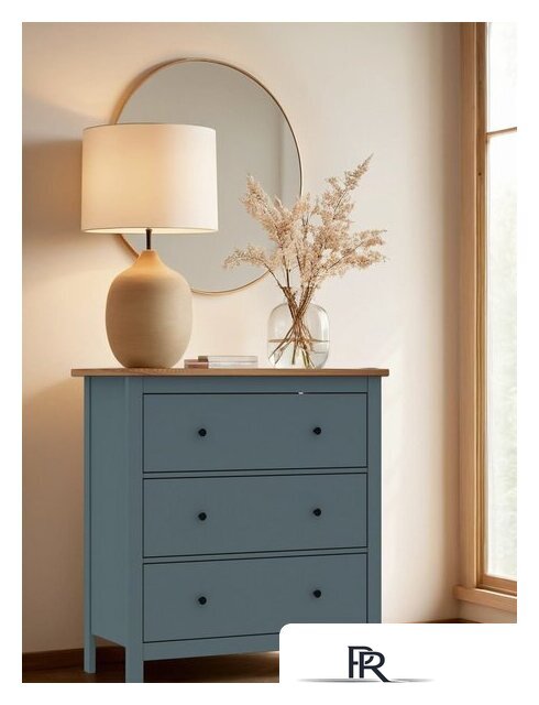 Комод Mio Tesoro Сага 2.08.02.020.16 (темно-бирюзовый/ясень) - Изображение №4 — Интернет-магазин ПроЗаказ