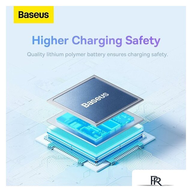 Внешний аккумулятор Baseus Airpow Fast Charge Power Bank 20W 10000mAh (сиреневый) - Изображение №17 — Интернет-магазин ПроЗаказ