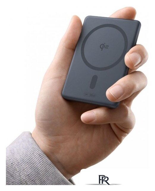 Внешний аккумулятор Baseus PicoGo AM31 Mini Magnetic Power Bank with Stand 20W 5000mAh (серый) - Изображение №5 — Интернет-магазин ПроЗаказ