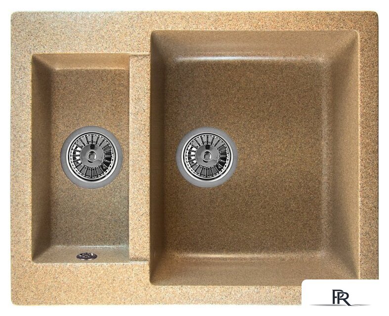 Кухонная мойка Berge BR-6150 (песочный матовый) - Изображение №1 — Интернет-магазин ПроЗаказ