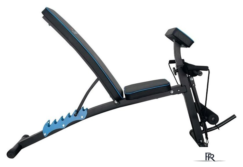 Силовая скамья Calviano 1003 (черный/синий) - Изображение №2 — Интернет-магазин ПроЗаказ