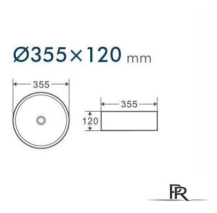 Умывальник D&K Matrix DT1391516 (белый) - Изображение №3 — Интернет-магазин ПроЗаказ