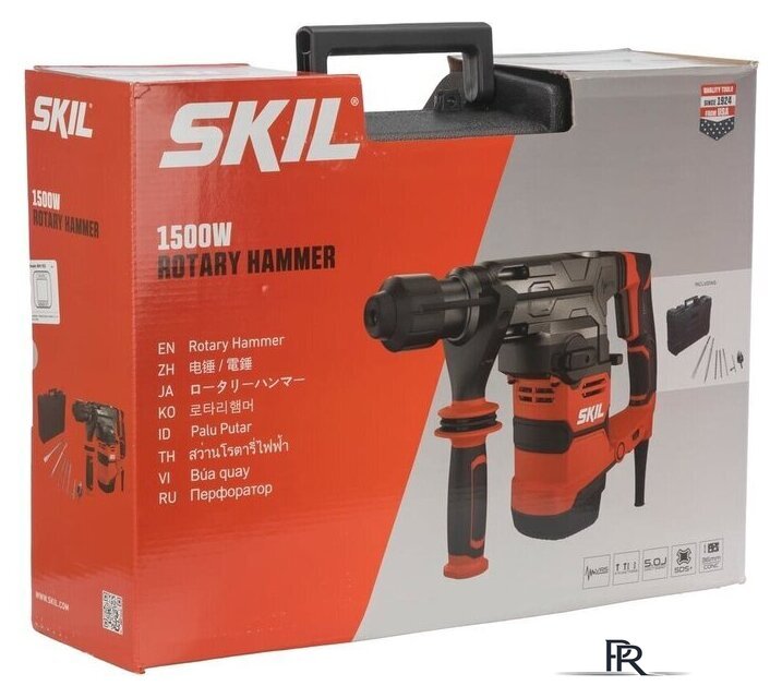 Перфоратор Skil RH1183SE00 (кейс) - Изображение №9 — Интернет-магазин ПроЗаказ